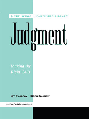 cover image of Judgement